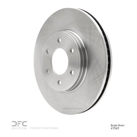 Dynamic Friction Co Disc Brake Rotor - 600-47069 600-47069
